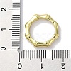 Rack Plating Brass Twister Clasps KK-Z039-34G-4