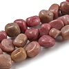 Natural Rhodochrosite Bead Strands G-P070-61-1