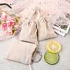 Cotton Packing Pouches Drawstring Bags ABAG-R011-12x15-6