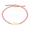 1Pc Adjustable Nylon Cord Slider Bracelets for Women BJEW-LP0001-32H-03-1