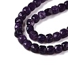 Natural Sugilite Beads Strands G-N342-128-3