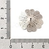 Brass Bead Caps KK-C167-03C-P-3
