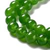 Natural & Dyed Malaysia Jade Bead Strands G-A146-6mm-A28-8