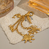 Beach Stainless Steel Pendant Decorations JU0955-2-2
