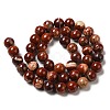 Natural Red Snakeskin Jasper Beads Strands G-H298-A02-03-3