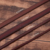Flat Leather Jewelry Cord WL-GF0001-06C-02-5