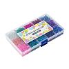 Baking Paint Crackle Glass Beads CCG-X0011-01-4mm-3
