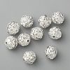 Brass Rhinestone Beads RB-H041-20-7