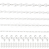DIY Chain Necklace/Bracelets Kits DIY-HS0002-43PS-1