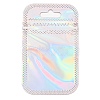 Plastic Glitter Holographic Packaging Yin-yang Resealable Bags OPP-D003-04A-2