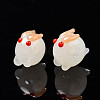 Handmade Bumpy Lampwork Beads Strands LAMP-T017-01C-4