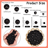 1573Pcs 5 Styles ABS Plastic Imitation Pearl Beads KY-PA0001-13B-2