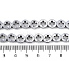 Electroplated Synthetic Non-magnetic Hematite Beads Strands G-K375-A01-01-4