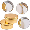 Round Aluminium Tin Cans CON-BC0005-15G-4