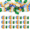 12Pcs Handmade Lampwork Beads LAMP-TA0001-74A-1