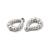 Non-Tarnish 304 Stainless Steel Pendants STAS-B032-07P-2