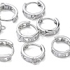 SHEGRACE Brass Hoop Earrings Findings XGR0151P-89P-1