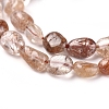 Natural Rutilated Quartz Beads Strands G-L478-47-2