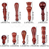 Natural Pear Wood/Natural Wood Handle DIY-CP0003-04-2