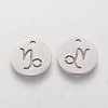 Non-Tarnish 304 Stainless Steel Charms STAS-Q201-T095-10-2