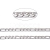 Tarnish Resistant 304 Stainless Steel Figaro Chains CHS-G022-01P-2