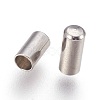 Tarnish Resistant 201 Stainless Steel Cord End Caps STAS-P207-05P-C-2