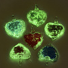 Luminous Handmade Lampwork Pendants LAMP-S189-04-B-3
