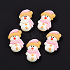Resin Cabochons CRES-D004-04-4
