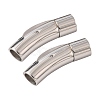 Tarnish Resistant Column 316 Surgical Stainless Steel Bayonet Clasps STAS-A021-6mm-2