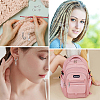 10Pcs 10 Style Killer's Weapon Theme Alloy Pendant Locking Stitch Markers HJEW-CJ00010-7