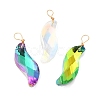 Glass Pendants KK-Q777-11LG-1