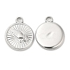 Non-Tarnish 304 Stainless Steel Pendants STAS-L020-006P-1