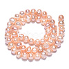 Natural Cultured Freshwater Pearl Beads Strands PEAR-N013-06U-4