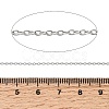 Non-Tarnish 304 Stainless Steel Cable Chains X-CHS-Q001-10-100m-3