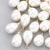 ABS Plastic Imitation Pearl Pendants KK-T035-63-1