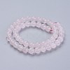 Natural Pink Calcite Beads Strands X-G-F687-01A-2