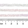 Transparent Painted Glass Beads Strands DGLA-A034-T2mm-A23-3