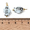 Handmade Porcelain Pendants PR-CBA0027-03G-02-3