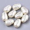 ABS Imitation Pearl Acrylic Beads X-OACR-S028-132-2