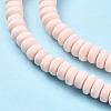 Handmade Polymer Clay Beads Strands X-CLAY-N008-008-13-5