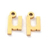 304 Stainless Steel Pendants STAS-F267-10M-G-2