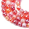 Natural Banded Agate Beads Strands G-B191-A01-8mm-4