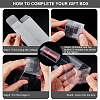 30Pcs Rectangle Transparent Plastic PVC Box Gift Packaging CON-NB0002-11-3