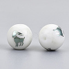Electroplate Glass Beads EGLA-S178-11A-05-2
