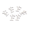 Non-Tarnish 304 Stainless Steel Pendant Rhinestone Settings STAS-F267-09F-P-1