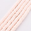 Handmade Polymer Clay Bead Strands CLAY-T002-6mm-41-1