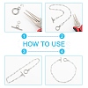 Tarnish Resistant 304 Stainless Steel Toggle Clasps STAS-F114-04P-B-3