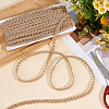 Braided Jute Ribbon OCOR-WH0079-21B-5