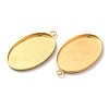 Ion Plating(IP) 304 Stainless Steel Pendant Cabochon Settings X-STAS-K148-03G-3