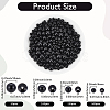 900Pcs Opaque Acrylic Beads MACR-SP0002-35B-2